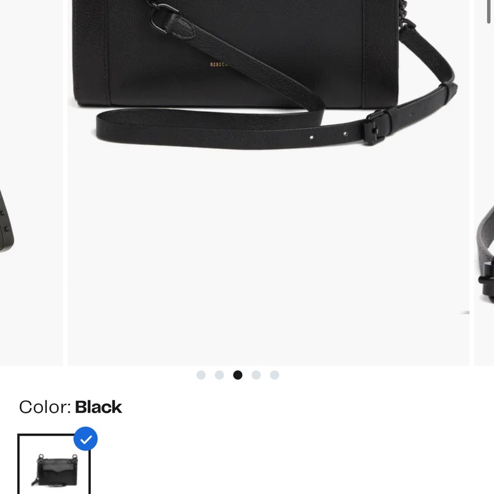 Rebecca Minkoff MAB Studded Leather Crossbody Bag - Picture 7 of 9